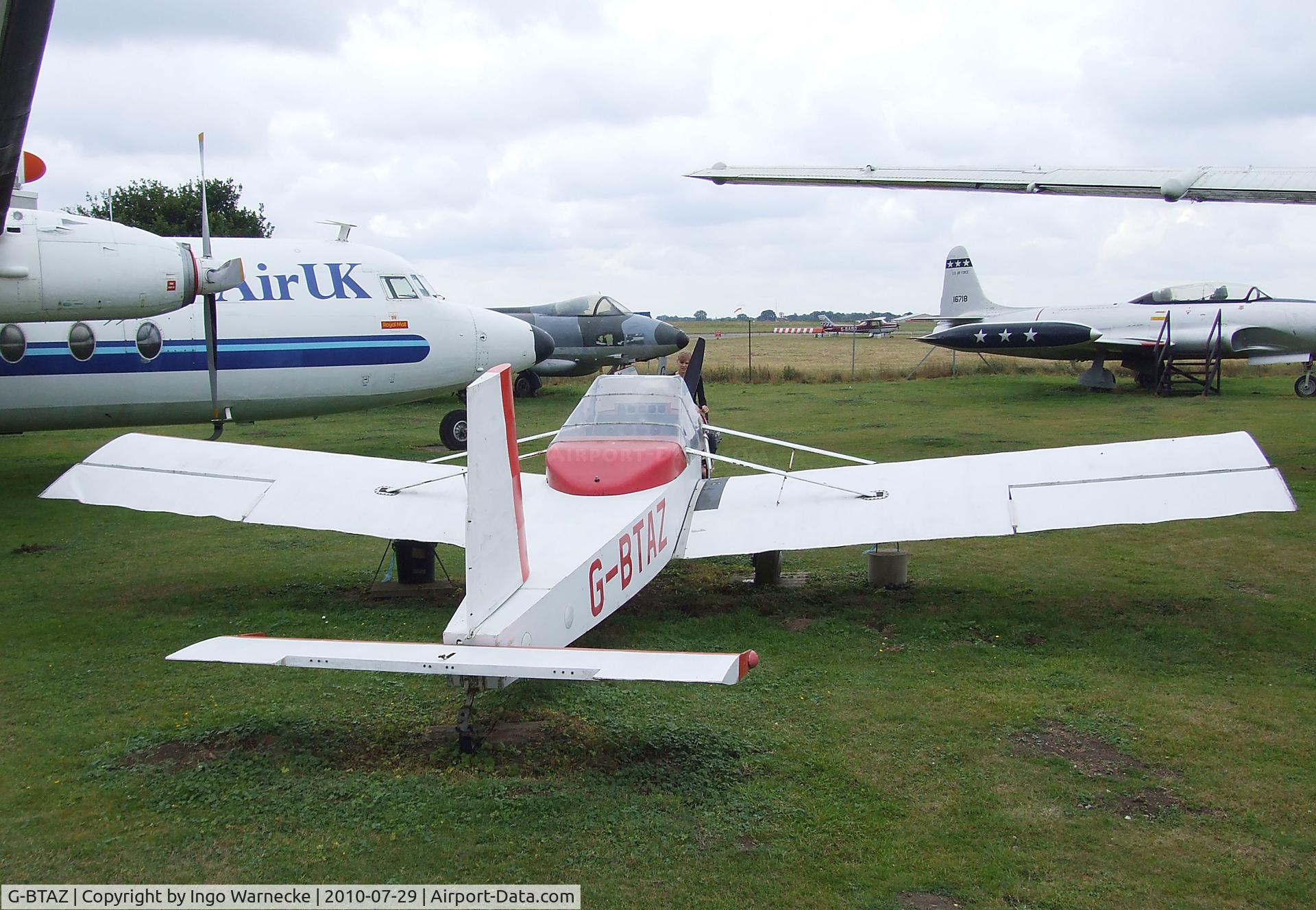 G-BTAZ, 1990 Evans VP-2 Volksplane C/N PFA 063-11474, Evans (Poulter Gs) VP-2 at the City of Norwich Aviation Museum