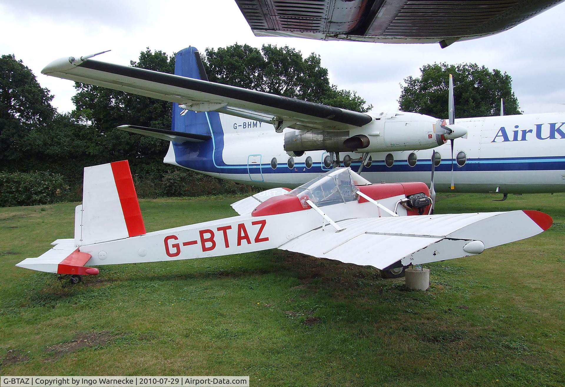 G-BTAZ, 1990 Evans VP-2 Volksplane C/N PFA 063-11474, Evans (Poulter Gs) VP-2 at the City of Norwich Aviation Museum