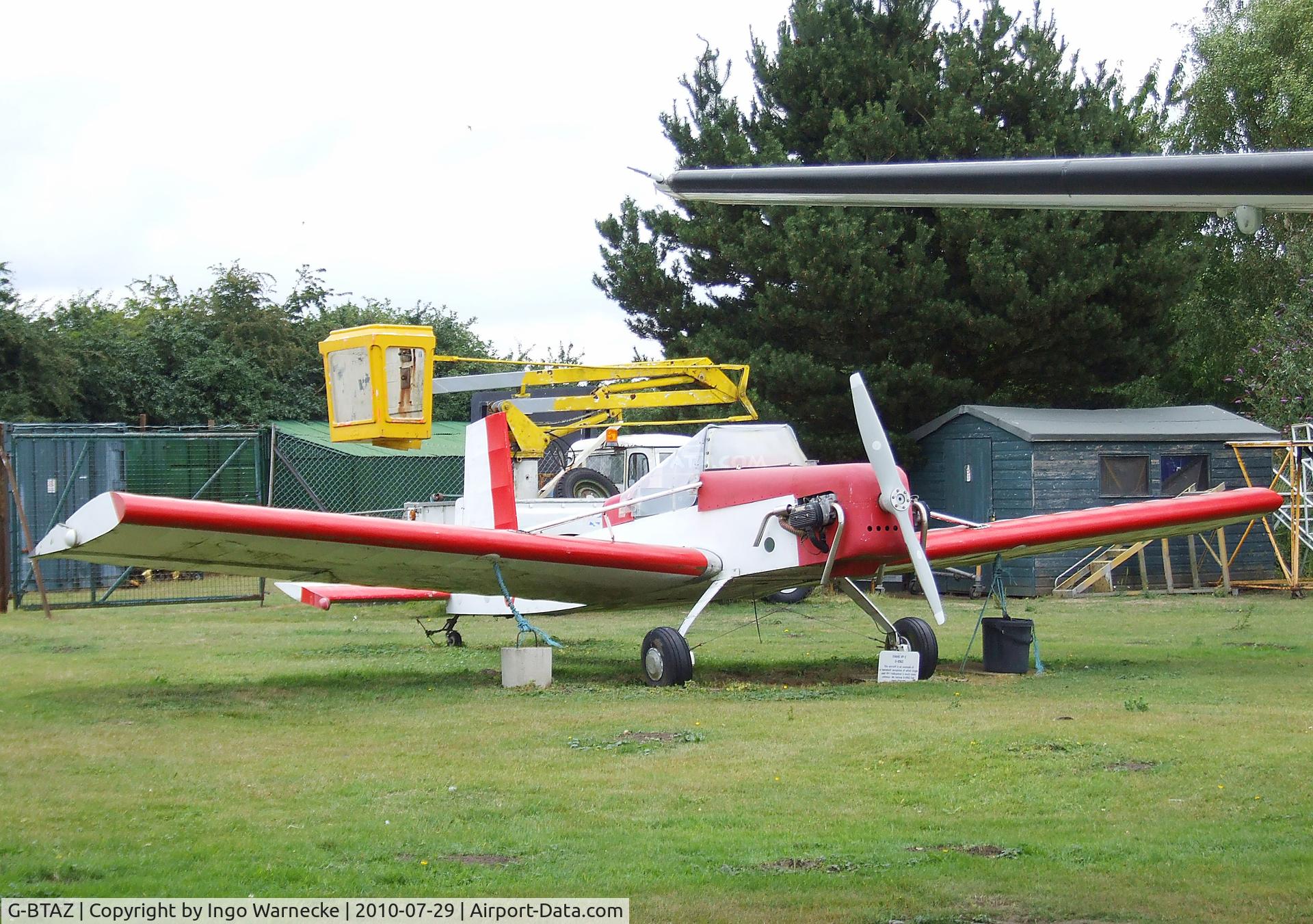 G-BTAZ, 1990 Evans VP-2 Volksplane C/N PFA 063-11474, Evans (Poulter Gs) VP-2 at the City of Norwich Aviation Museum