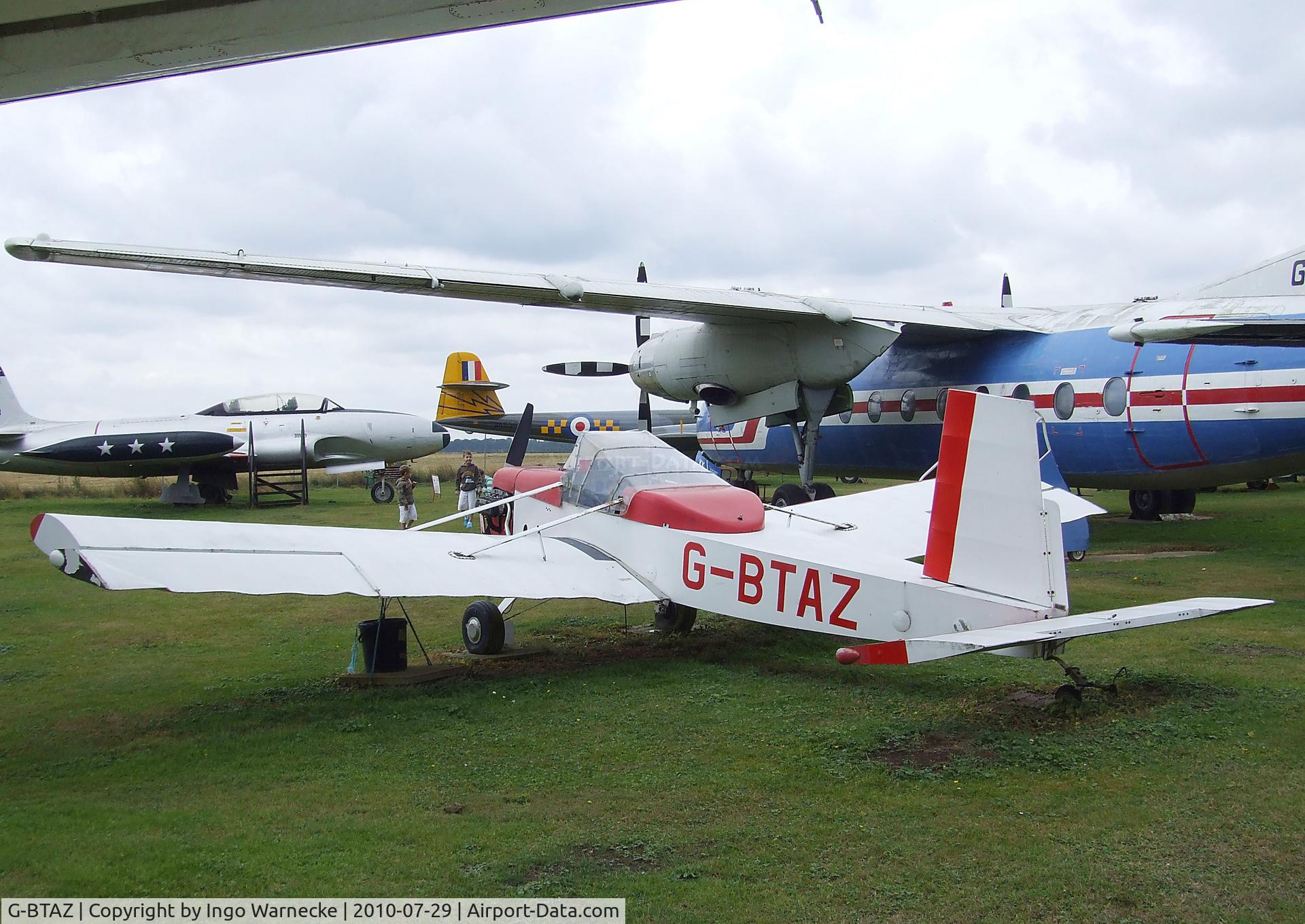G-BTAZ, 1990 Evans VP-2 Volksplane C/N PFA 063-11474, Evans (Poulter Gs) VP-2 at the City of Norwich Aviation Museum