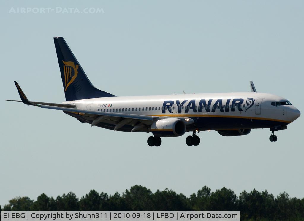 EI-EBG, 2009 Boeing 737-8AS C/N 37525, Landing rwy 05