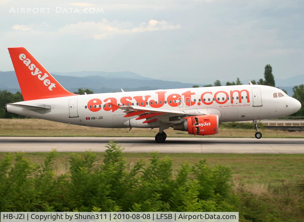 HB-JZI, 2004 Airbus A319-111 C/N 2245, Landing rwy 16