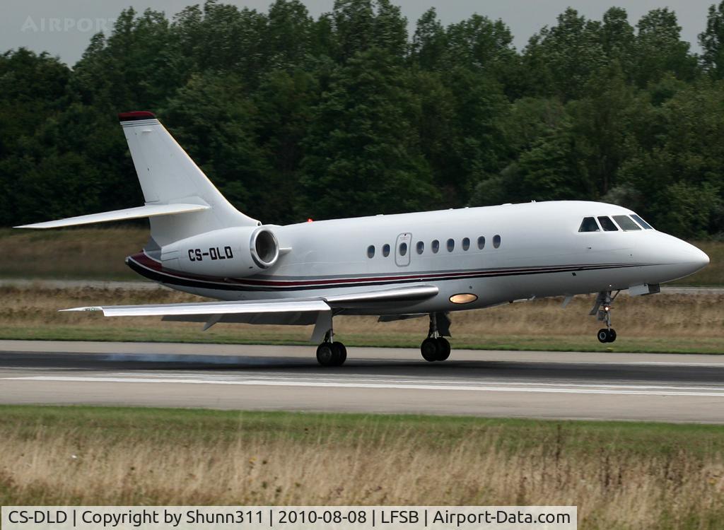 CS-DLD, 2007 Dassault Falcon 2000EX C/N 109, Landing rwy 16