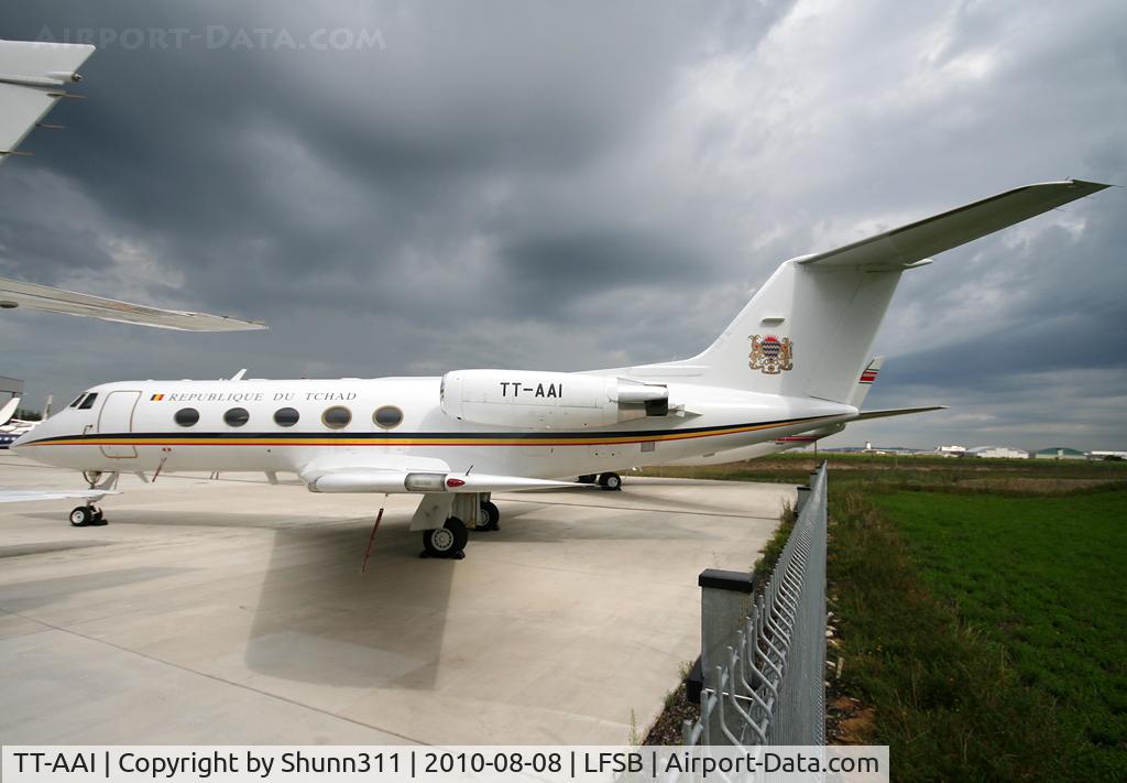TT-AAI, 1979 Grumman G-1159 Gulfstream II C/N 240, Parked...