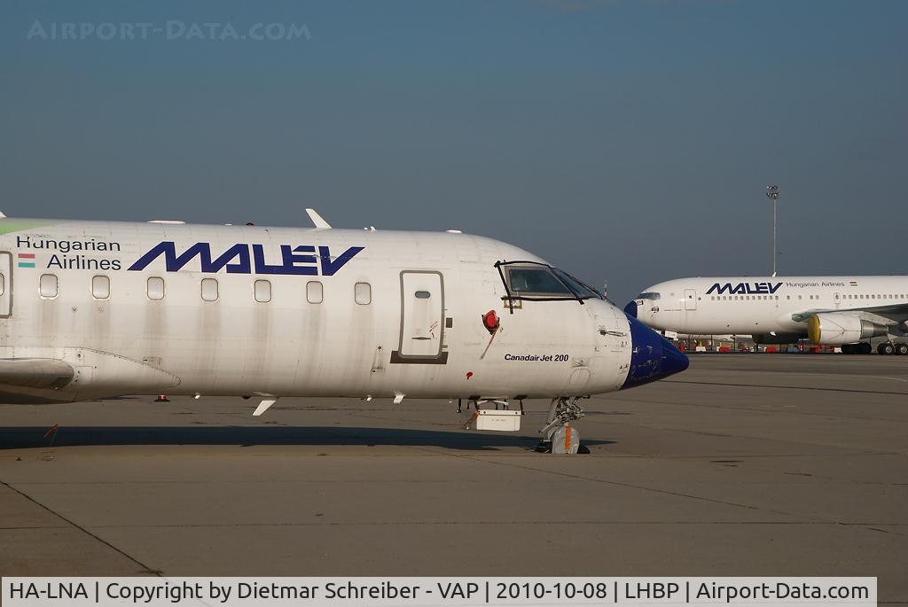HA-LNA, 2002 Canadair CRJ-100ER (CL-600-2B19) C/N 7676, Malec Regionaljet