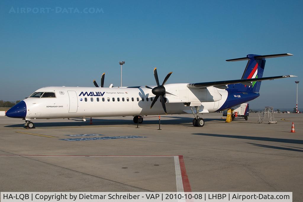 HA-LQB, 2001 De Havilland Canada DHC-8-402Q Dash 8 C/N 4057, Malev Dash 8-400