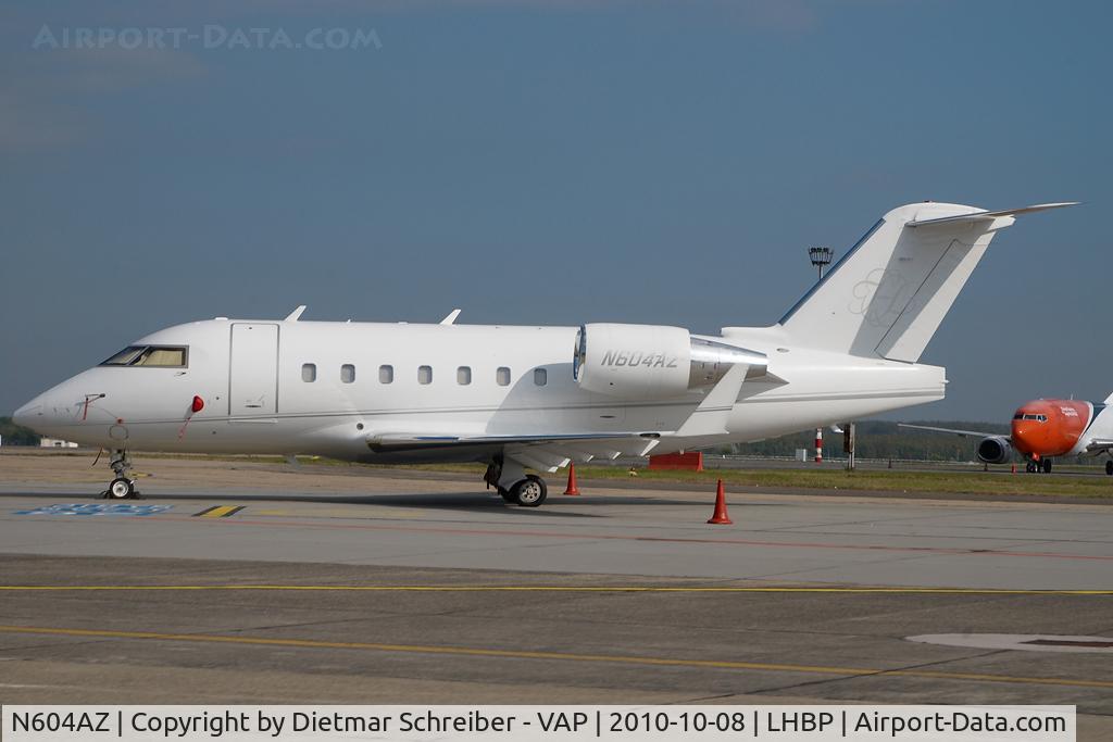 N604AZ, 1996 Canadair Challenger 604 (CL-600-2B16) C/N 5328, CL600