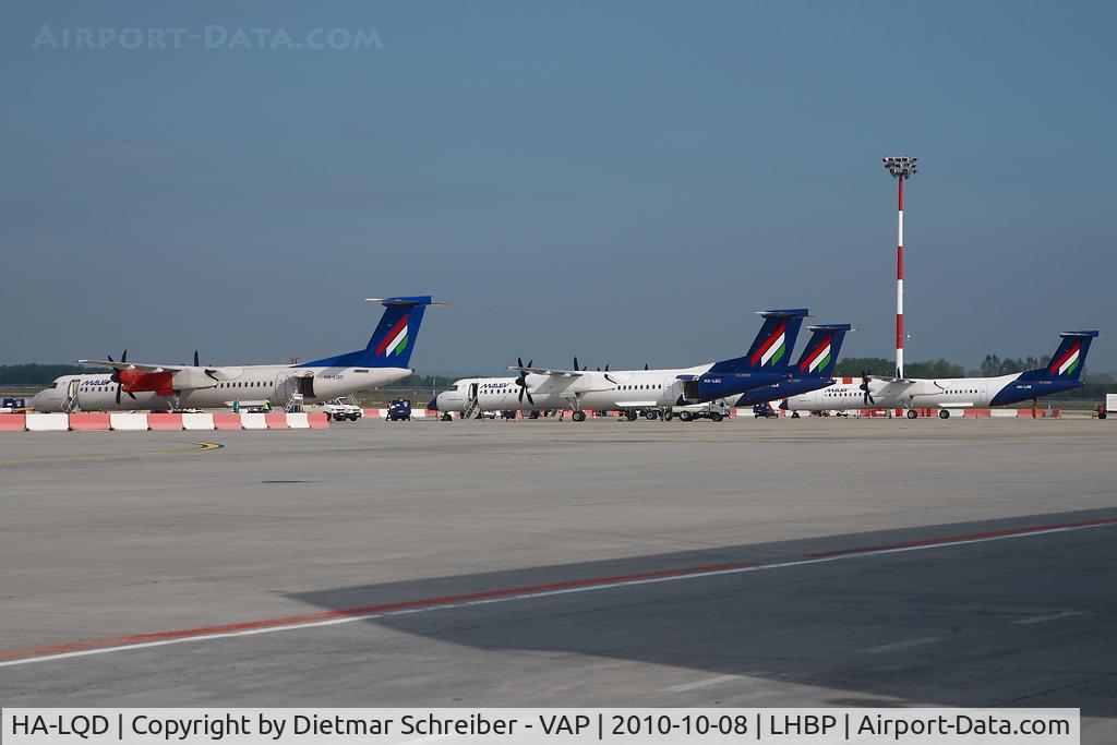 HA-LQD, 2002 De Havilland Canada DHC-8-402Q Dash 8 C/N 4063, Malev Dash 8-400
