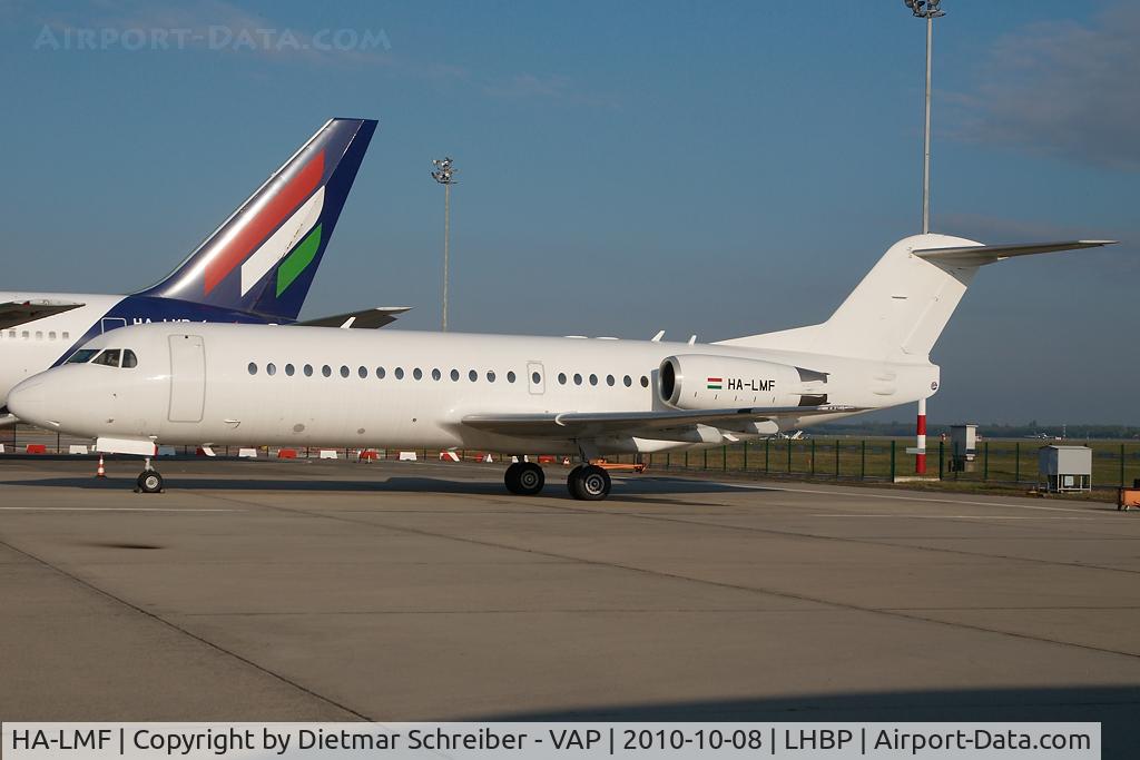 HA-LMF, 1996 Fokker 70 (F-28-0070) C/N 11571, ex Malev Fokker 70