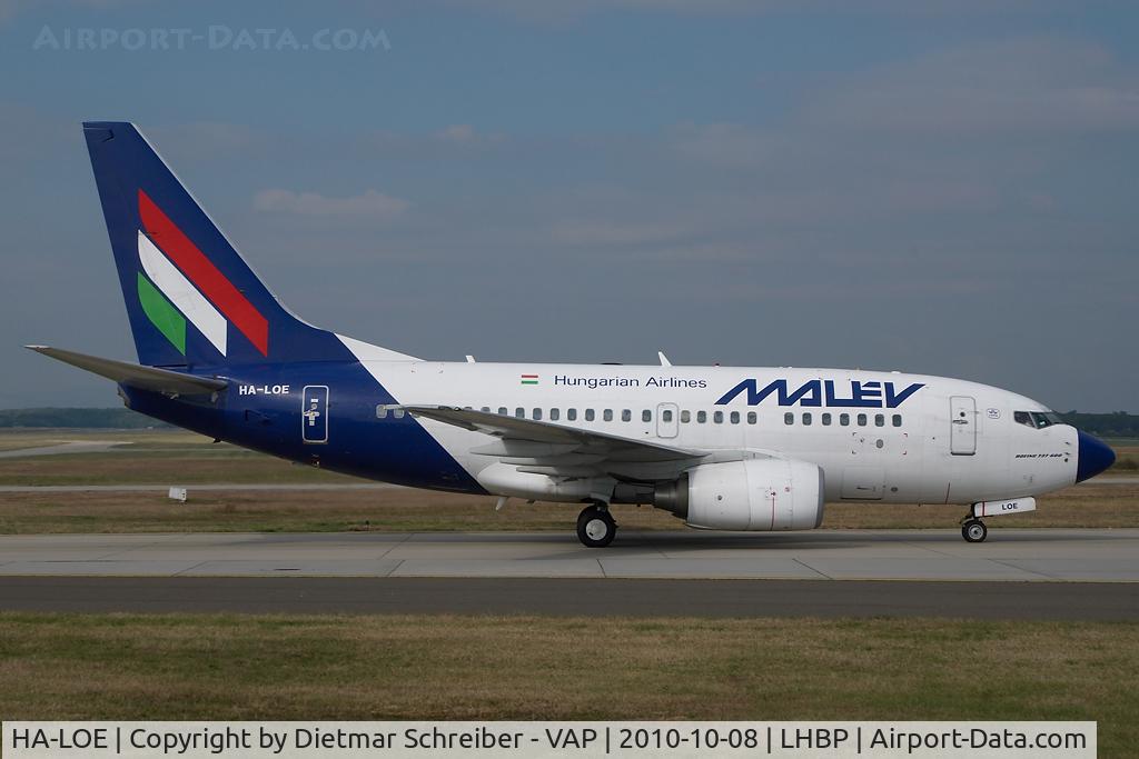 HA-LOE, 2003 Boeing 737-6Q8 C/N 28260, Malev Boeing 737-600