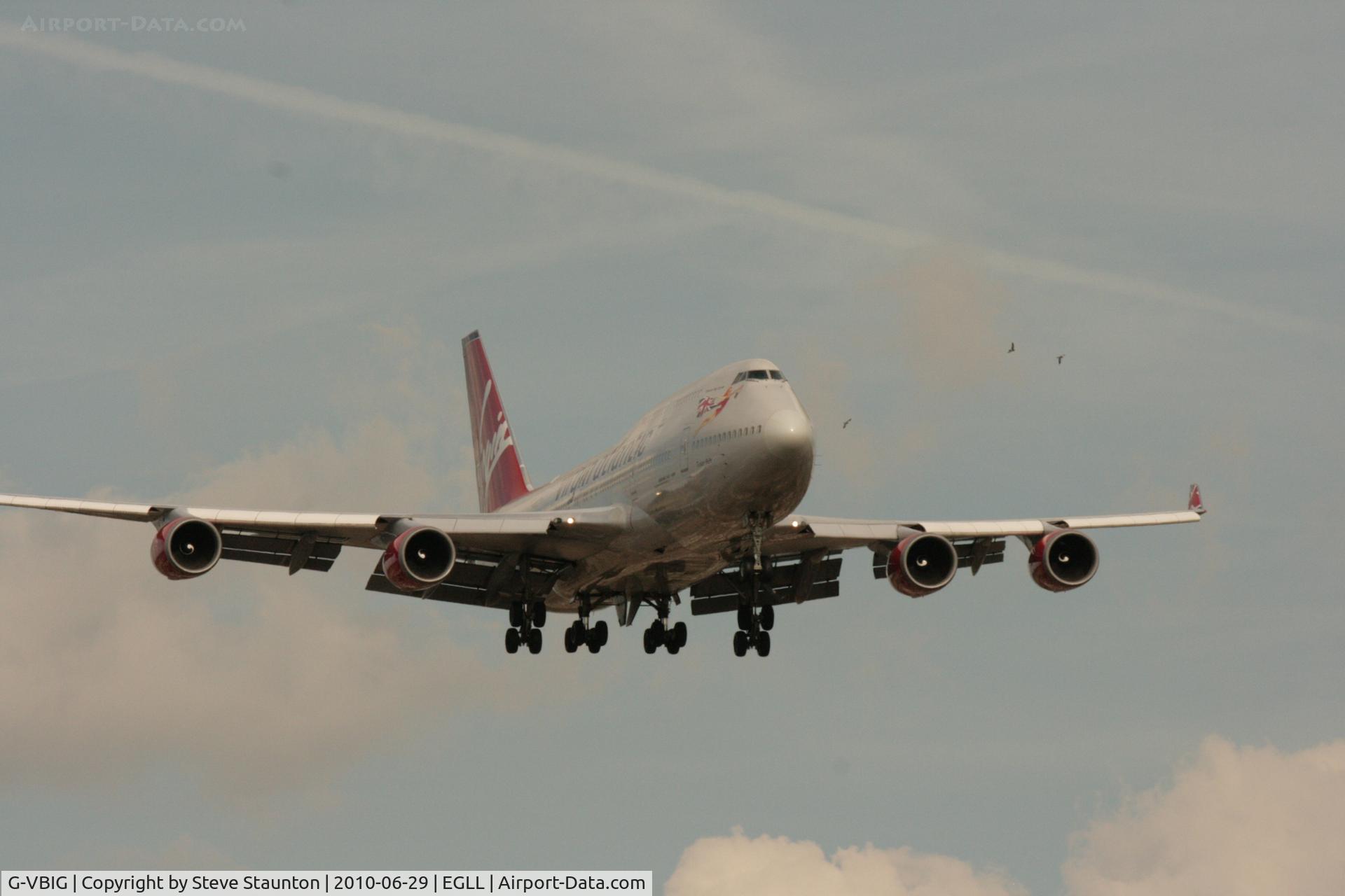 G-VBIG, 1996 Boeing 747-4Q8 C/N 26255, Taken at Heathrow Airport, June 2010