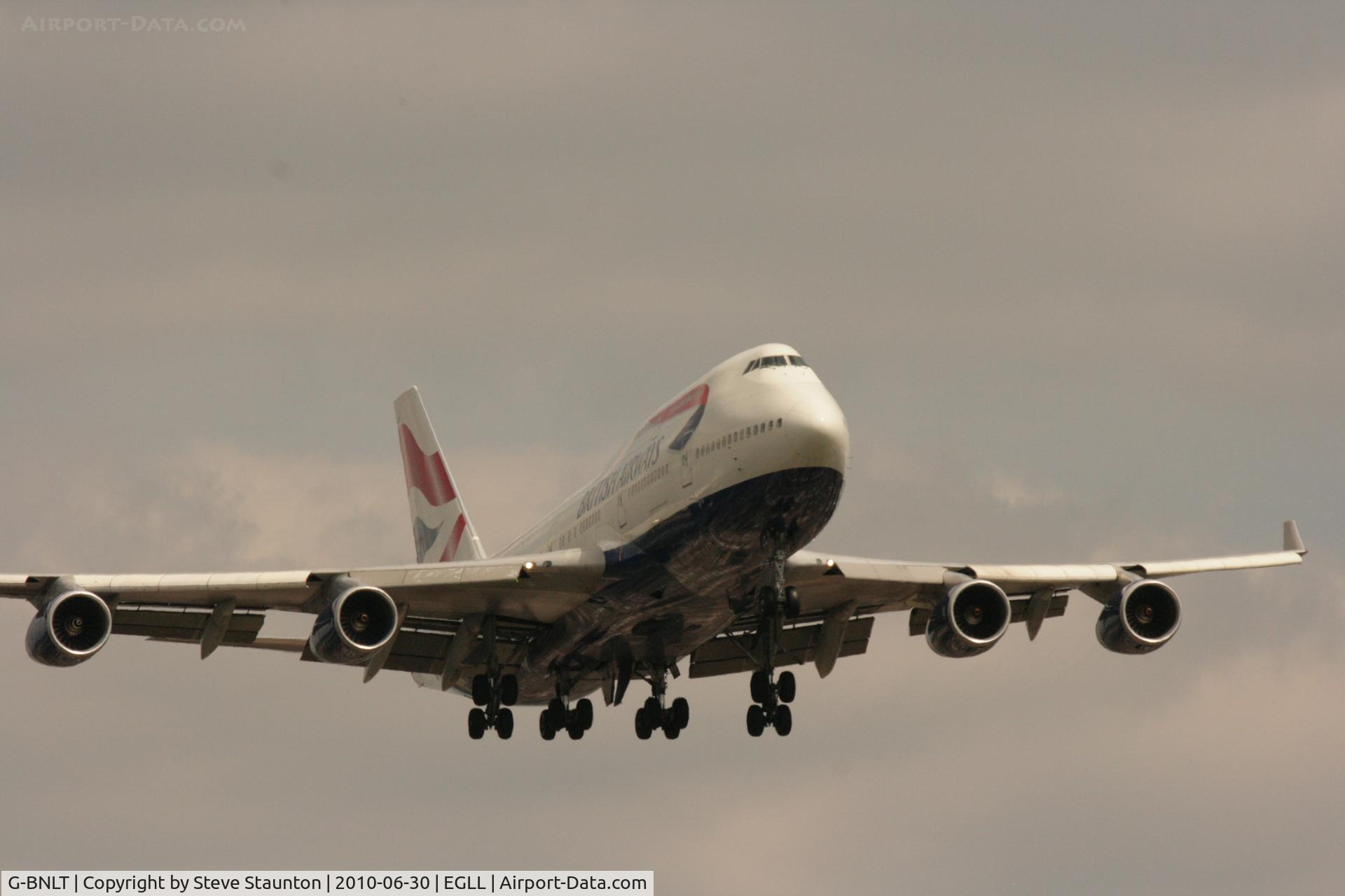 G-BNLT, 1991 Boeing 747-436 C/N 24630, Taken at Heathrow Airport, June 2010