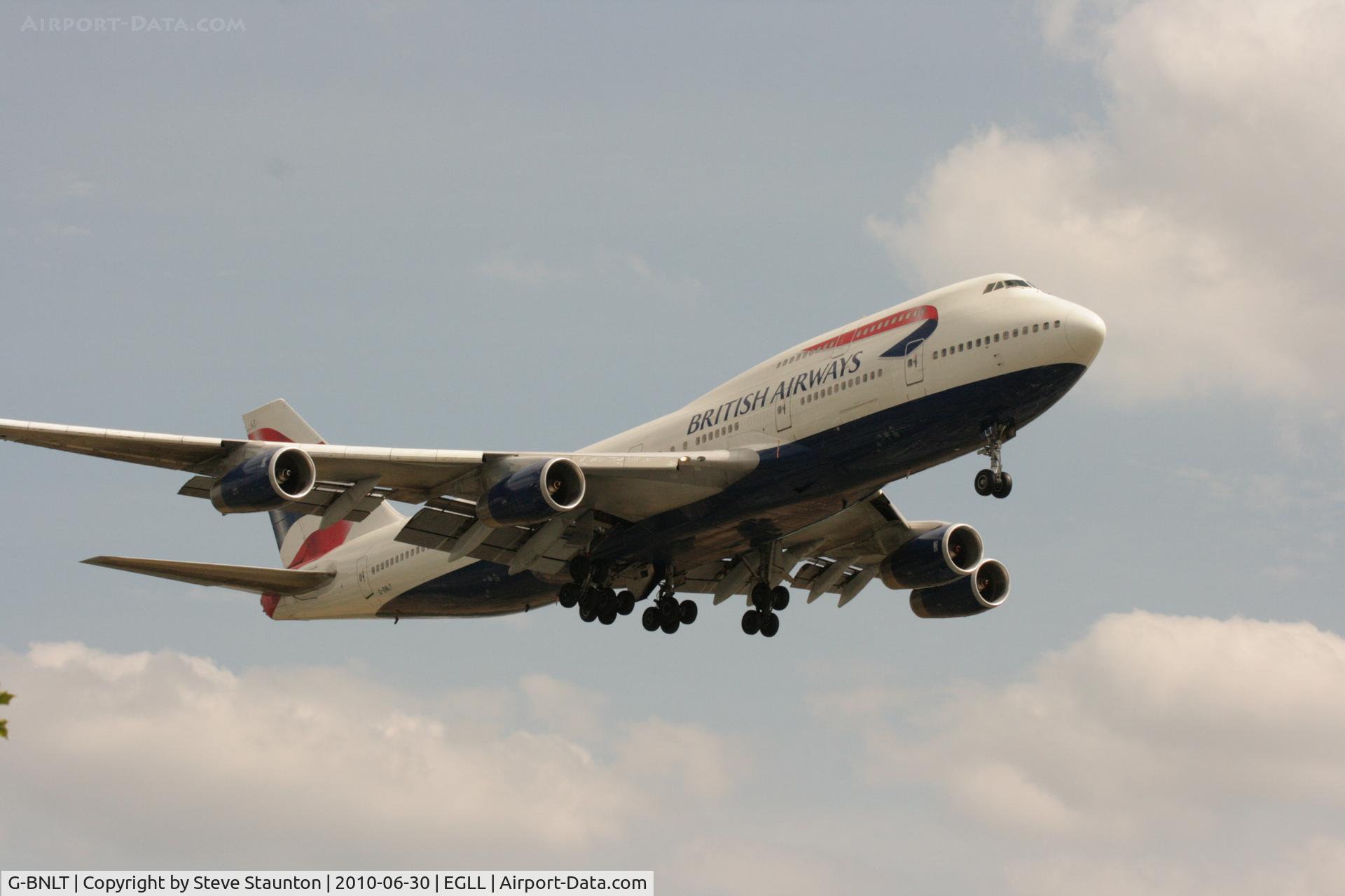 G-BNLT, 1991 Boeing 747-436 C/N 24630, Taken at Heathrow Airport, June 2010