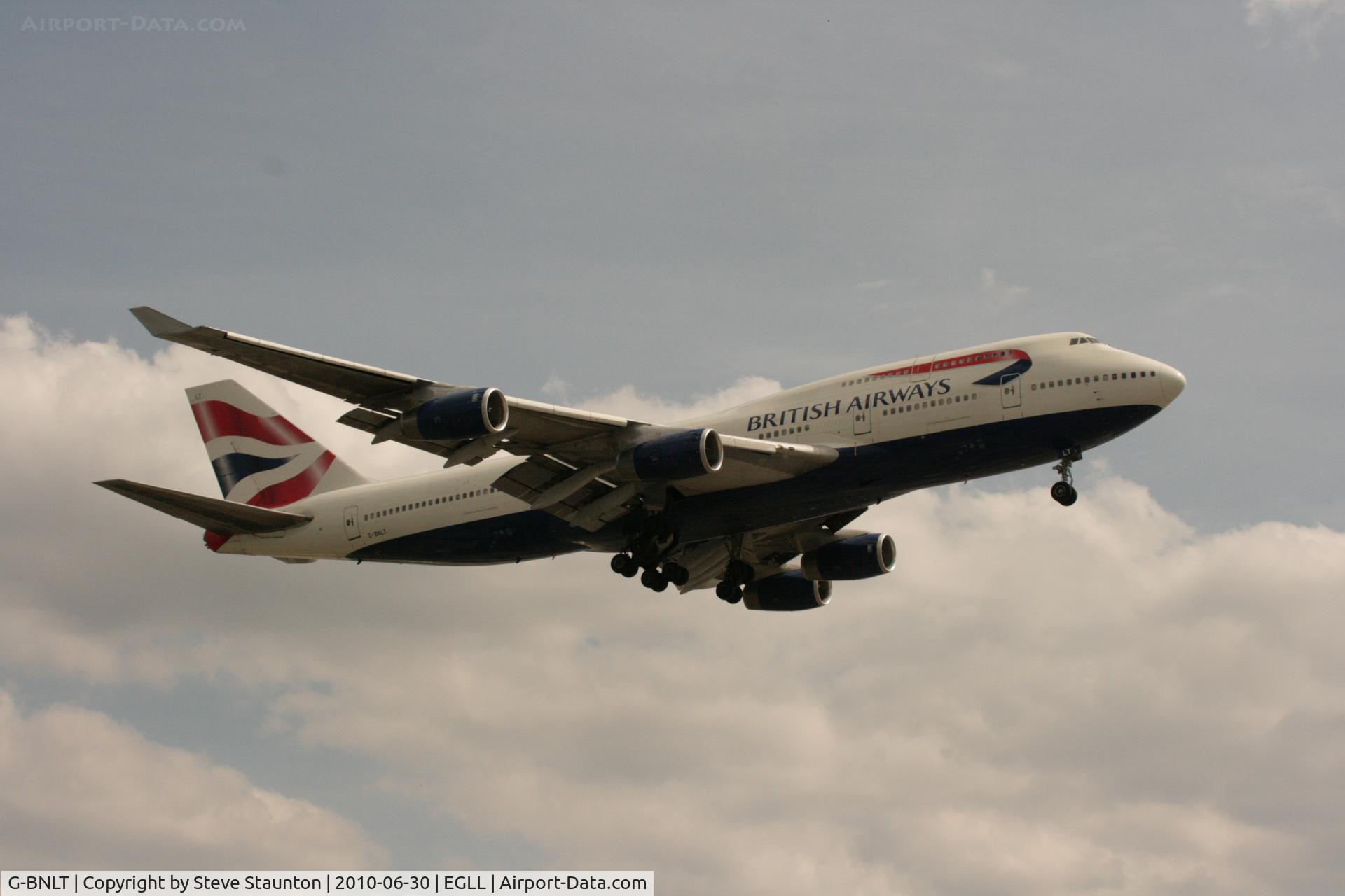 G-BNLT, 1991 Boeing 747-436 C/N 24630, Taken at Heathrow Airport, June 2010