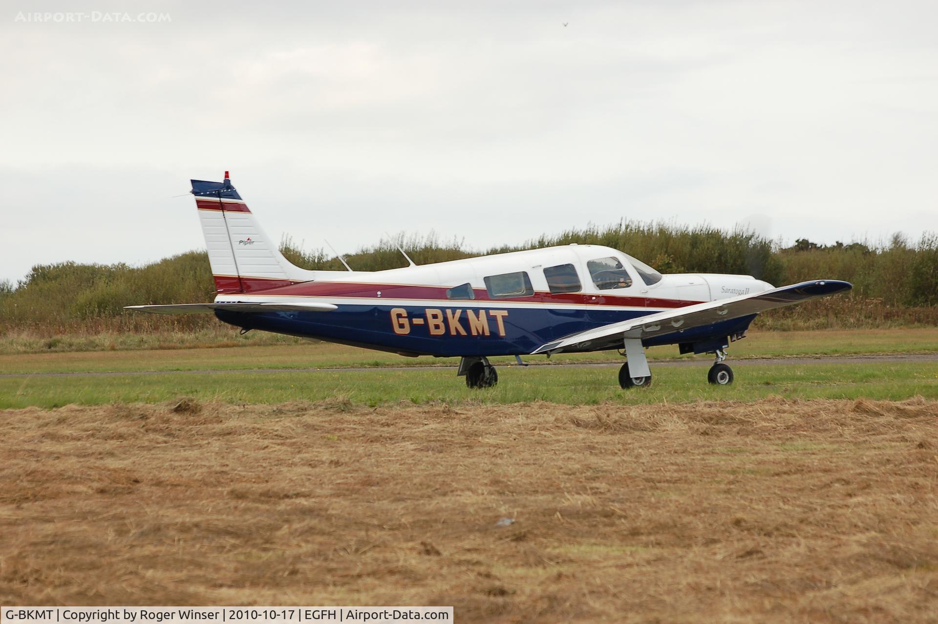G-BKMT, 1981 Piper PA-32R-301 Saratoga SP C/N 32R-8213013, Resident Piper Saratoga SP