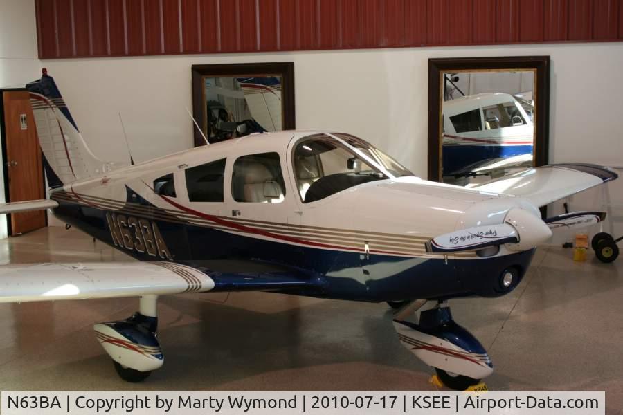 N63BA, 1963 Piper PA-28-180 Cherokee C/N 28-1494, Piper Cherokee PA28-180  Oshkosh Lindy Award Winner