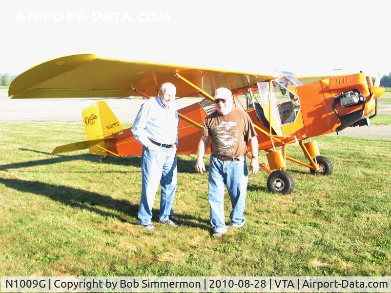 N1009G, 2003 Curtiss Robin Replica C/N 1, Newark, Ohio breakfast fly-in.