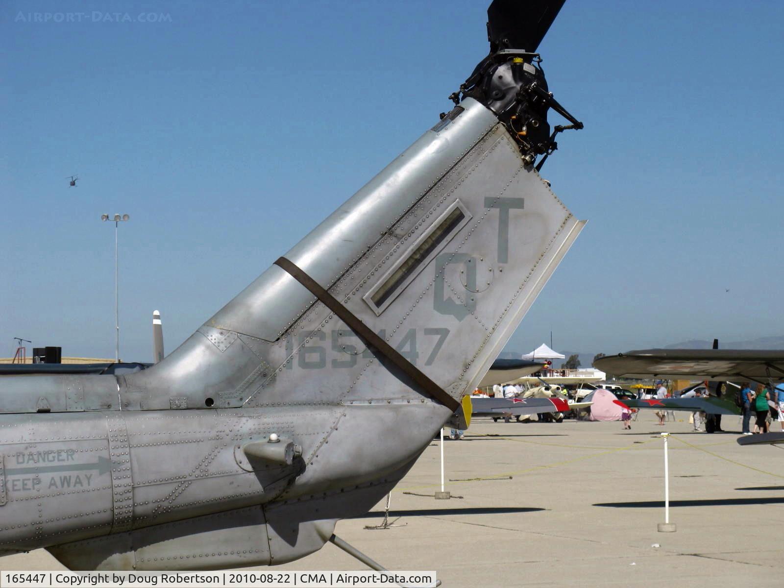 165447, Bell AH-1W Super Cobra C/N Not found 165447, Bell AH-1W SuperCobra of HMLAT 303, tow General Electric T700-401 Turboshaft 1,690 shp each, max speed 218 mph, BuNo
