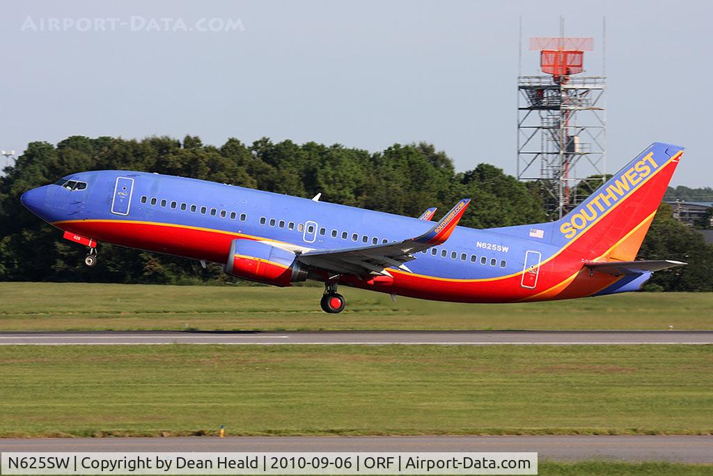 N625SW, 1996 Boeing 737-3H4 C/N 27701, Southwest Airlines N625SW departing RWY 5.