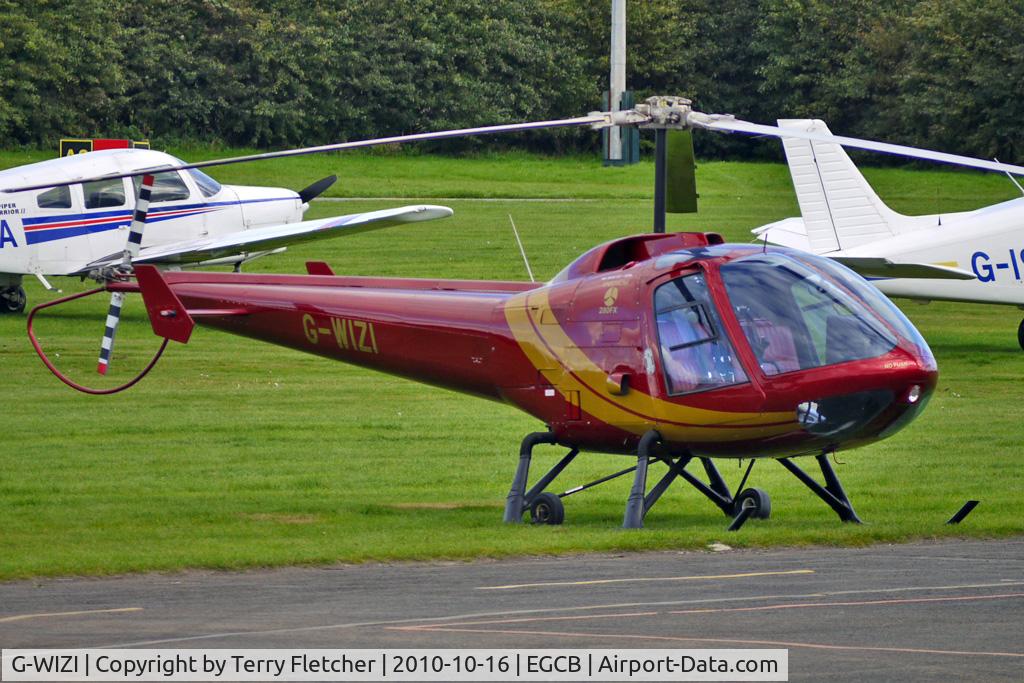 G-WIZI, 1989 Enstrom 280FX Shark C/N 2040, 1989 Enstrom Helicopter Corporation ENSTROM 280FX, c/n: 2040 ex Chilean Air Force at Barton