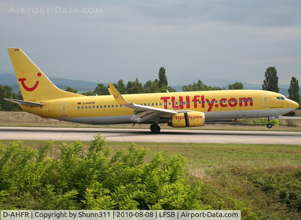 D-AHFR, 2000 Boeing 737-8K5 C/N 30593, Landing rwy 16