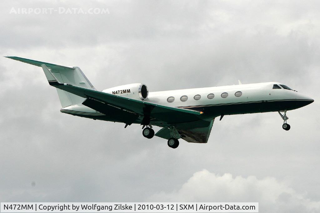 N472MM, Gulfstream Aerospace G-IV C/N 1072, visitor