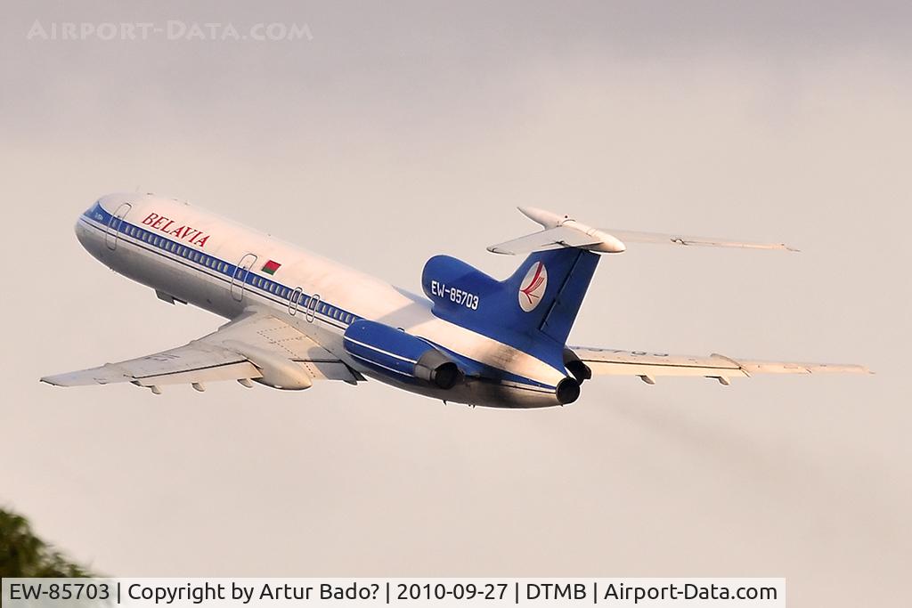 EW-85703, 1991 Tupolev Tu-154M C/N 91A878, Belavia