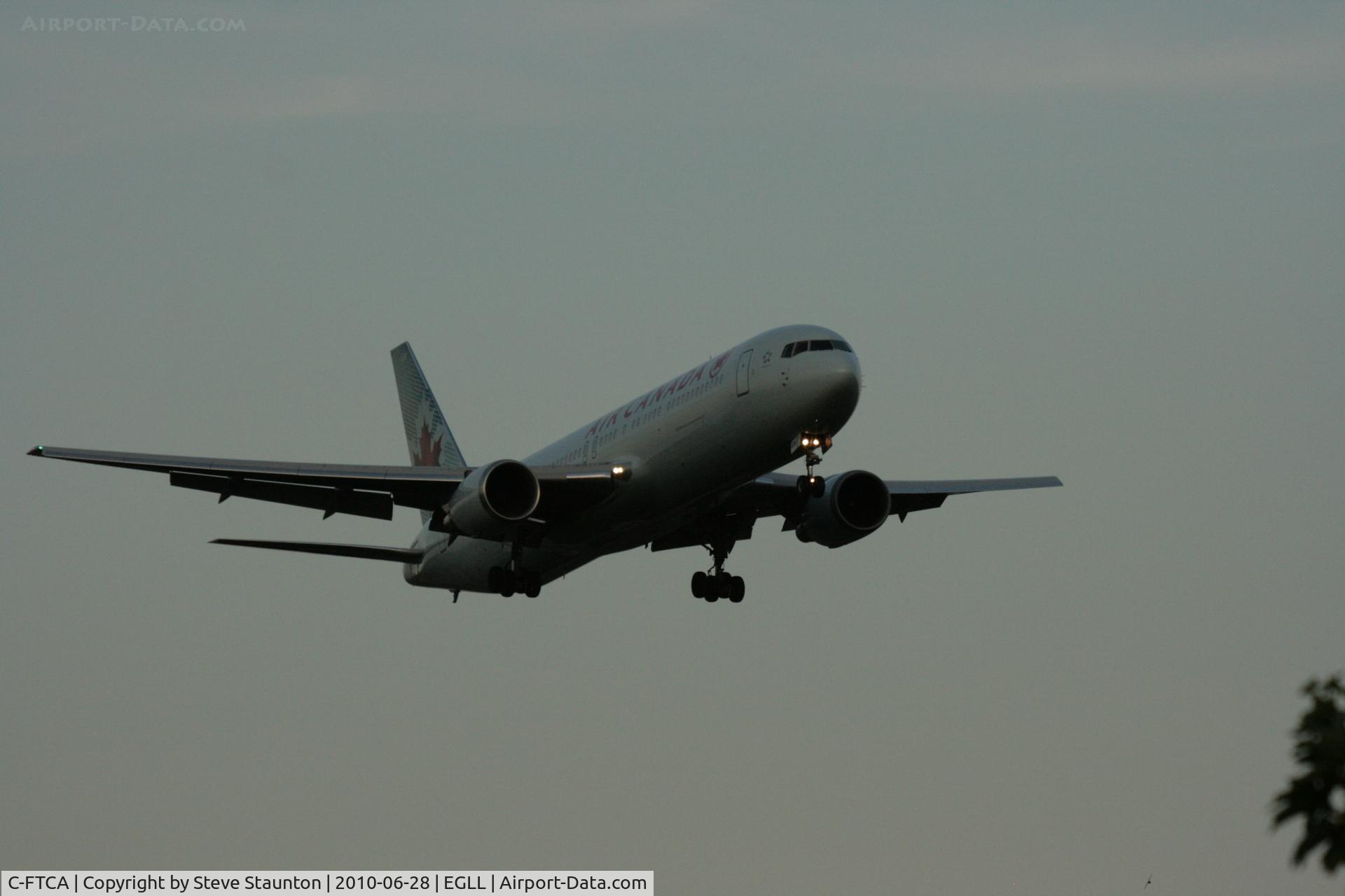C-FTCA, 1989 Boeing 767-375/ER C/N 24307, Taken at Heathrow Airport, June 2010
