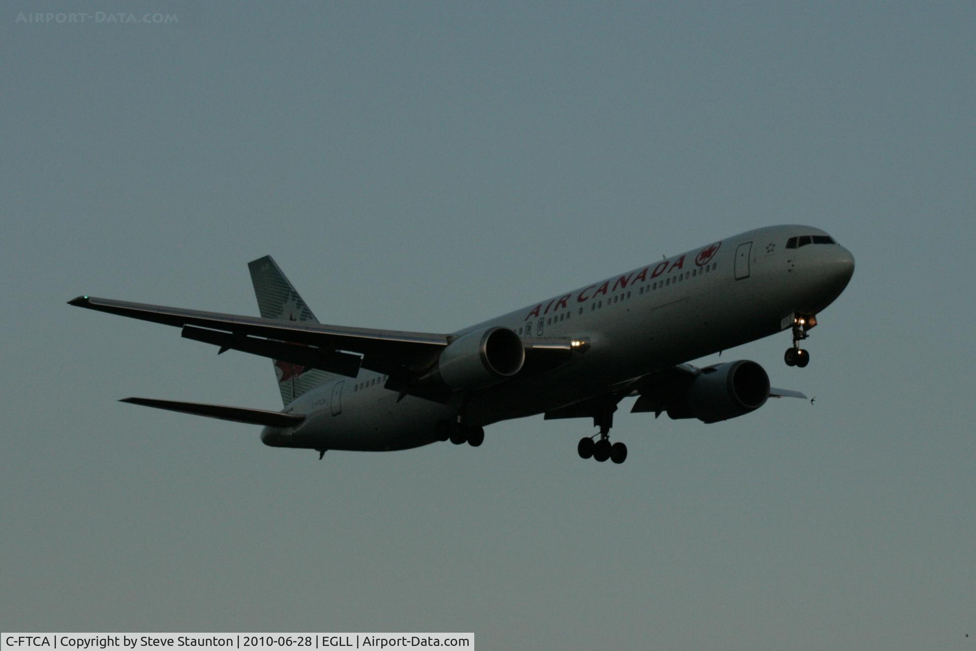 C-FTCA, 1989 Boeing 767-375/ER C/N 24307, Taken at Heathrow Airport, June 2010