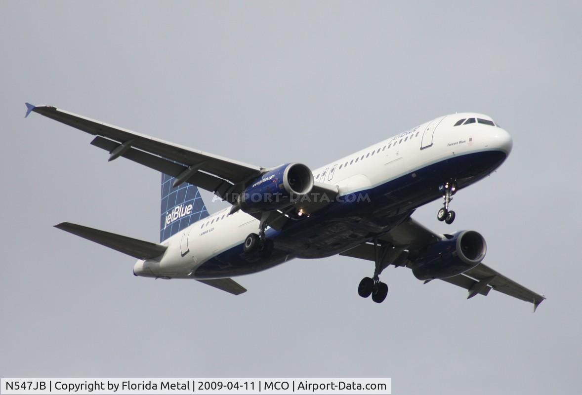 N547JB, 2002 Airbus A320-232 C/N 1849, Jet Blue A320