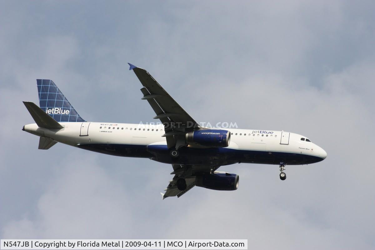 N547JB, 2002 Airbus A320-232 C/N 1849, Jet Blue A320