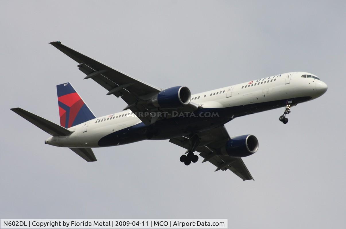 N602DL, 1984 Boeing 757-232 C/N 22809, Delta 757-200