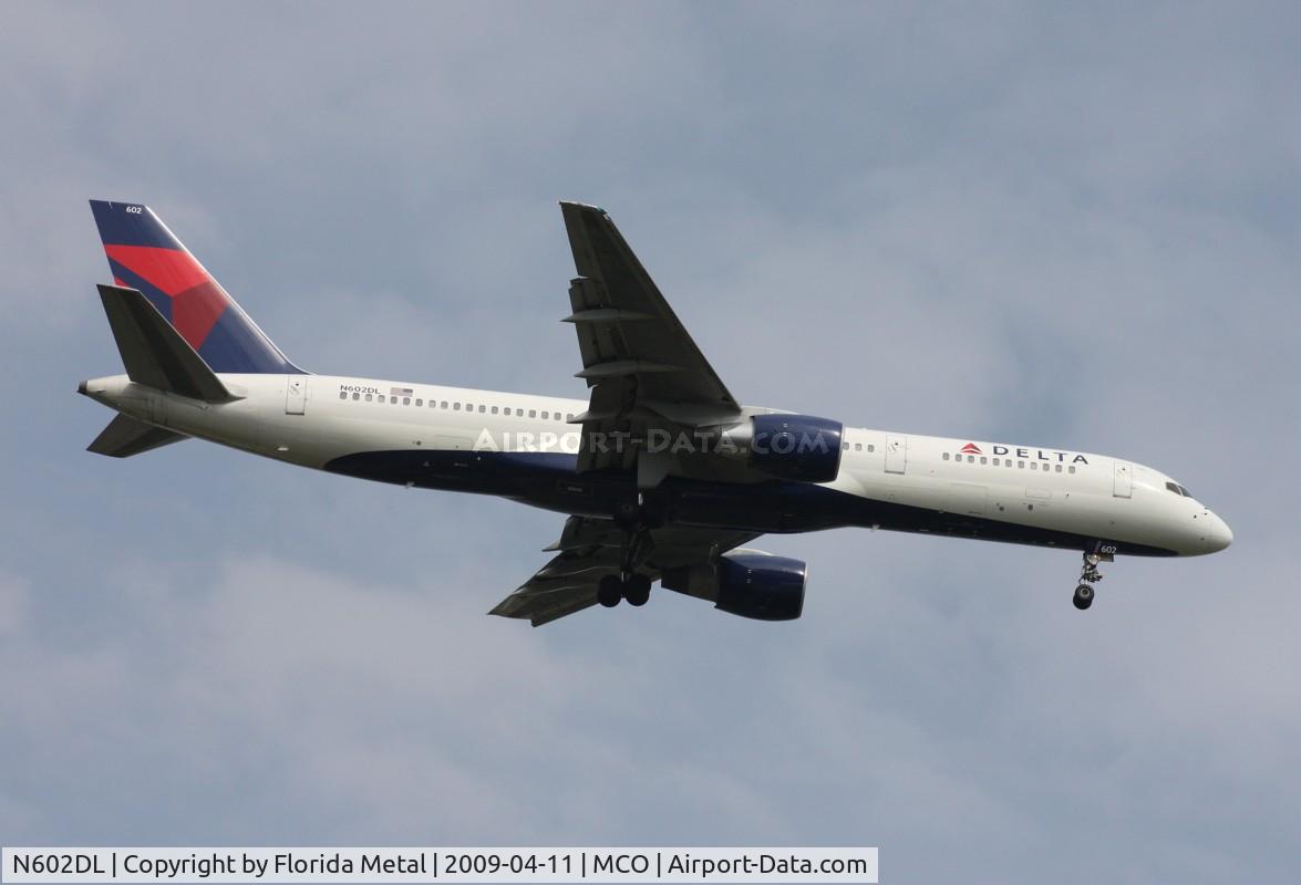 N602DL, 1984 Boeing 757-232 C/N 22809, Delta 757-200