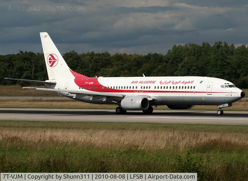7T-VJM, 2000 Boeing 737-8D6 C/N 30205, Taking off rwy 16