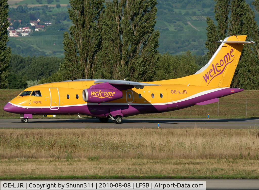 OE-LJR, 2001 Dornier 328-310 C/N 3213, Taxiing holding point rwy 16 for departure...