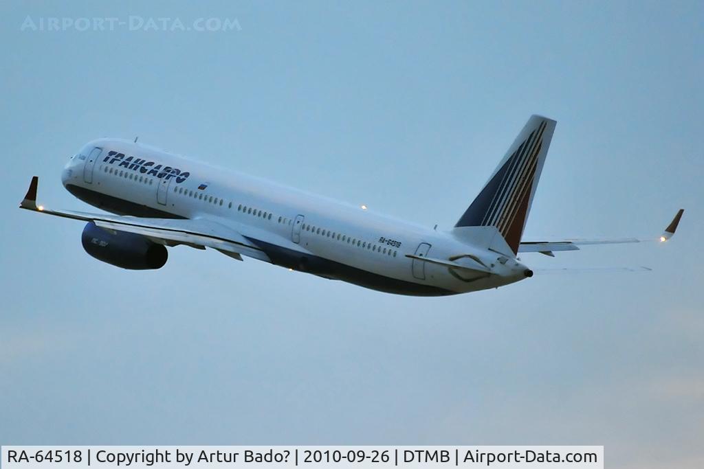 RA-64518, 2009 Tupolev Tu-214 C/N 42305018, Transaero