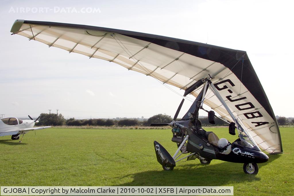 G-JOBA, 2006 P&M Aviation Quik GT-450 C/N 8174, Mainair Quik GT450 at Fishburn Airfield, October 2010.