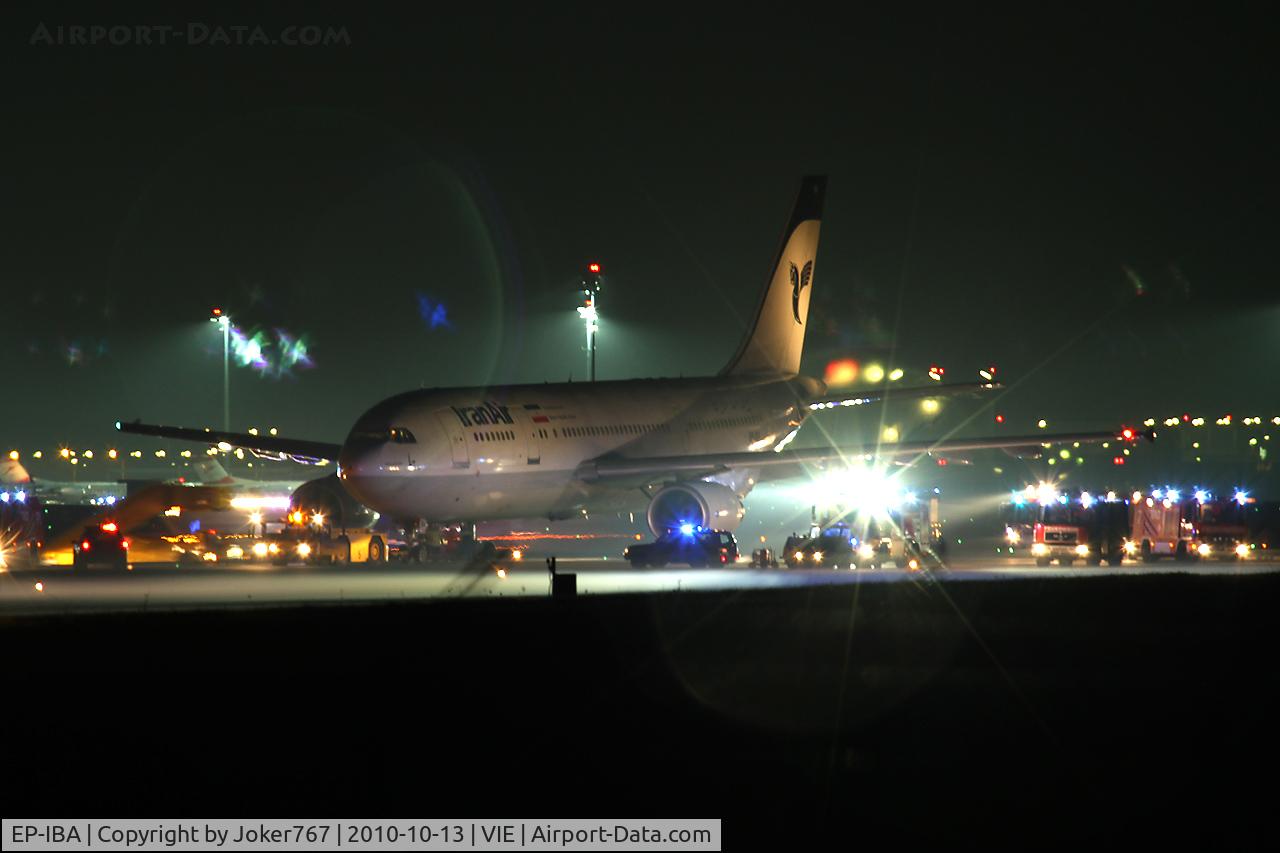 EP-IBA, 1993 Airbus A300B4-605R C/N 723, Iran Air Emergency