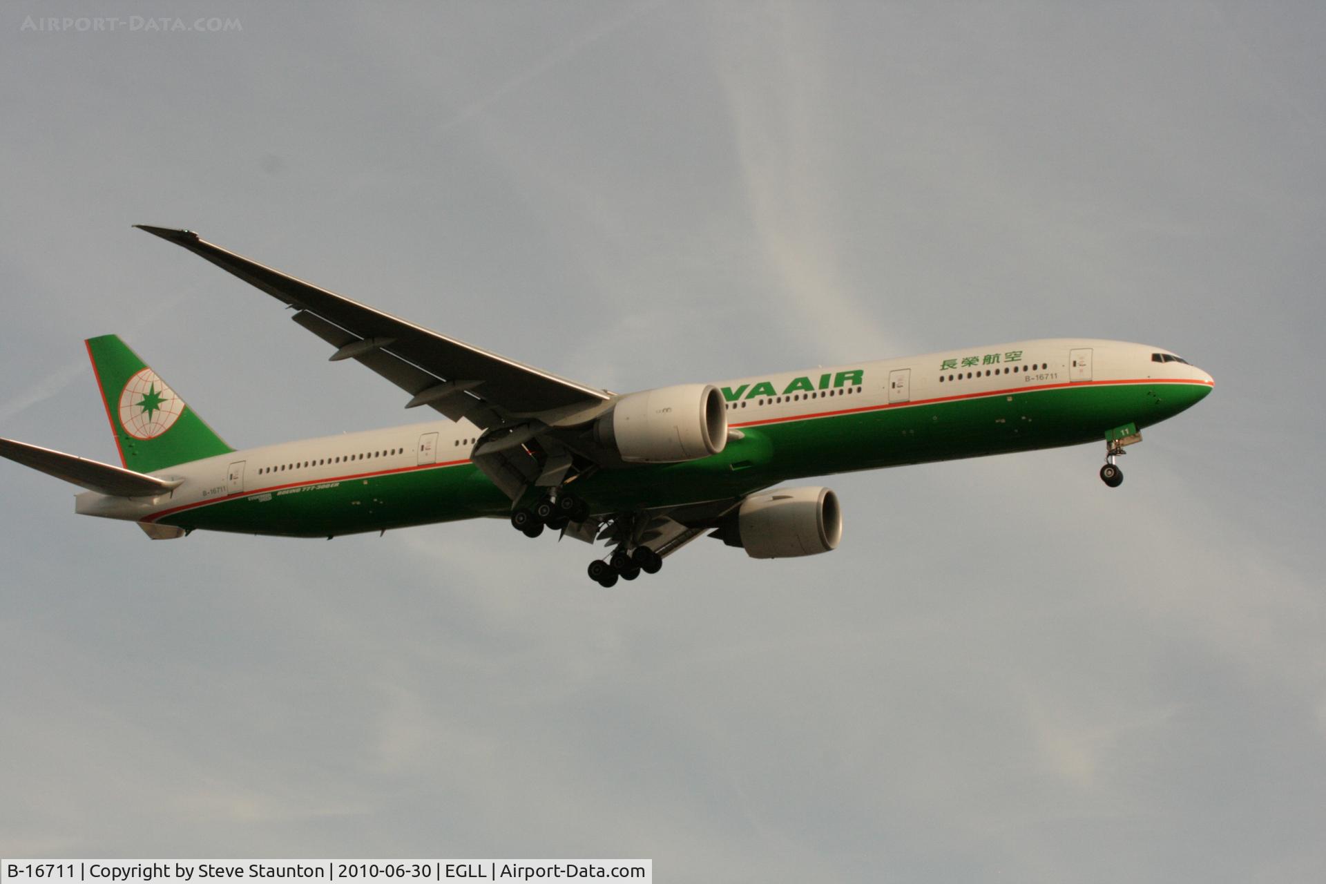 B-16711, 2008 Boeing 777-35E/ER C/N 33754, Taken at Heathrow Airport, June 2010
