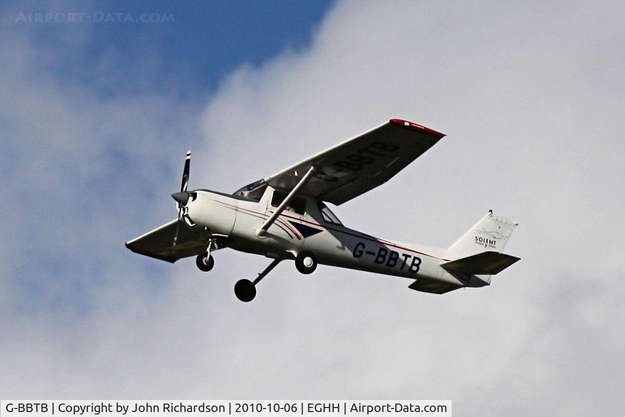 G-BBTB, 1973 Reims FRA150L Aerobat C/N 0224, Departing Herne Airport