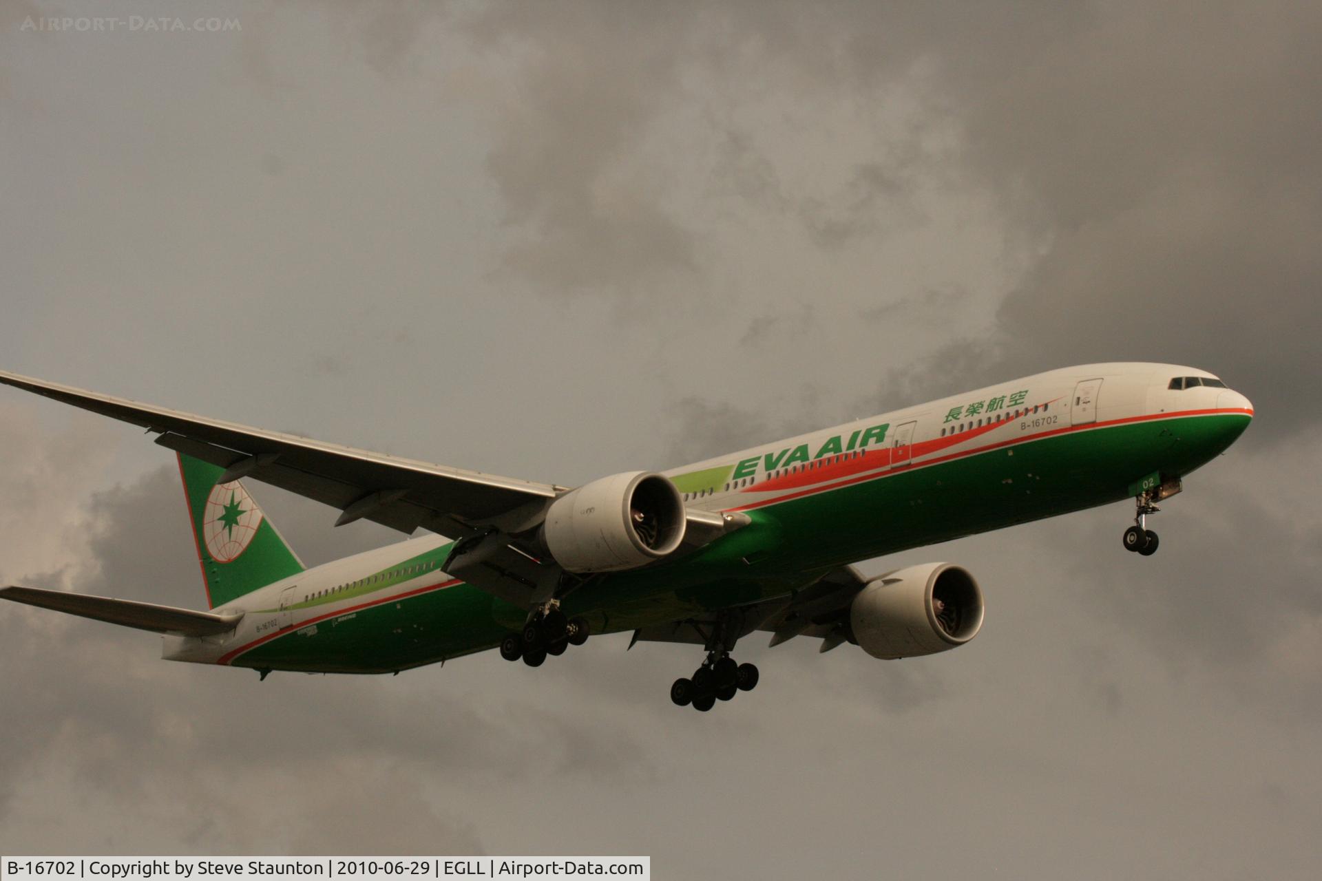 B-16702, 2005 Boeing 777-35E/ER C/N 32640, Taken at Heathrow Airport, June 2010