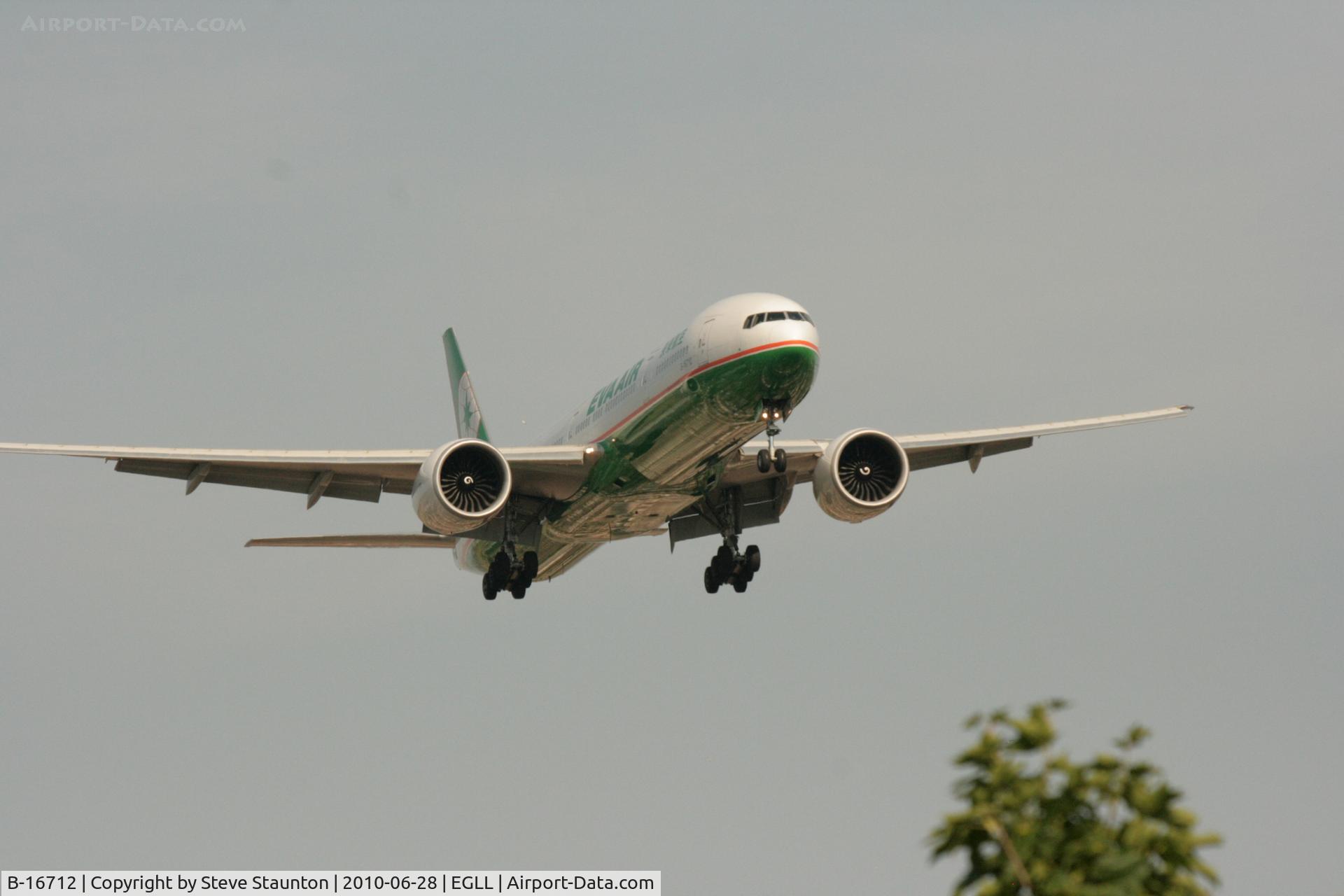 B-16712, 2008 Boeing 777-35E/ER C/N 33755, Taken at Heathrow Airport, June 2010