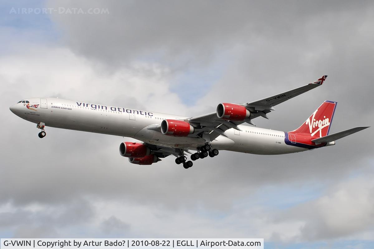 G-VWIN, 2006 Airbus A340-642 C/N 736, Virgin Atlantic Airways