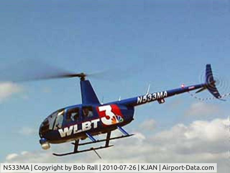 N533MA, 1998 Robinson R44 C/N 0402, WLBT TV3 Traffic Helicopter