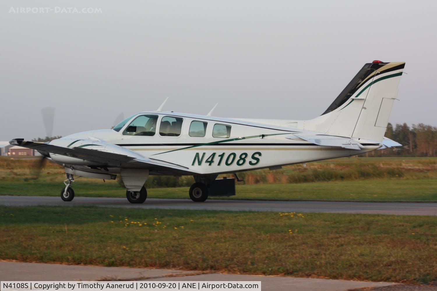 N4108S, 1975 Beech 58 Baron C/N TH-605, 1975 Beech 58, c/n: TH-605