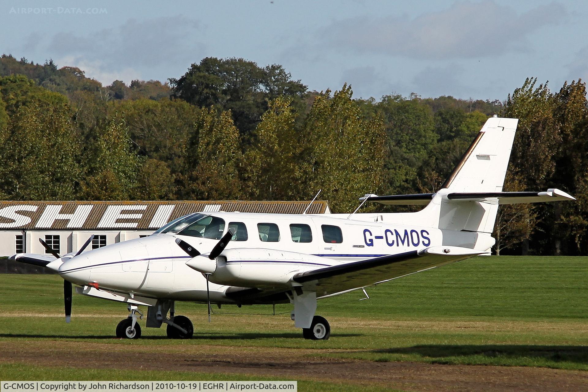 G-CMOS, 1983 Cessna T303 Crusader C/N T303-00222, Outside Maintenance