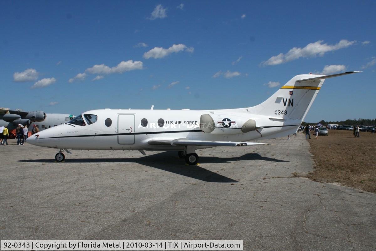 92-0343, 1992 Beechcraft T-1A Jayhawk C/N TT-57, T-1A Jayhawk