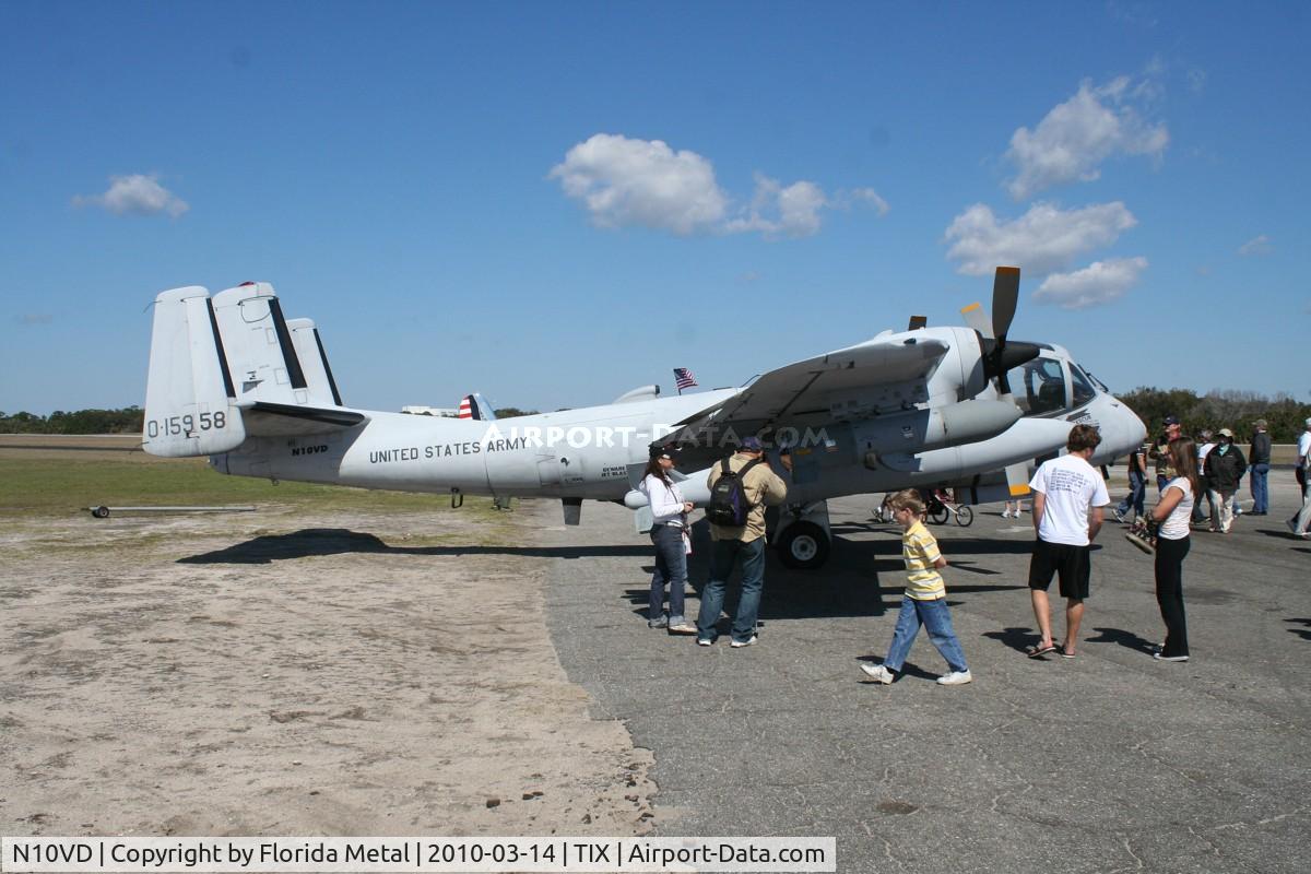 N10VD, 1968 Grumman OV-1D Mohawk C/N 162C, OV-1