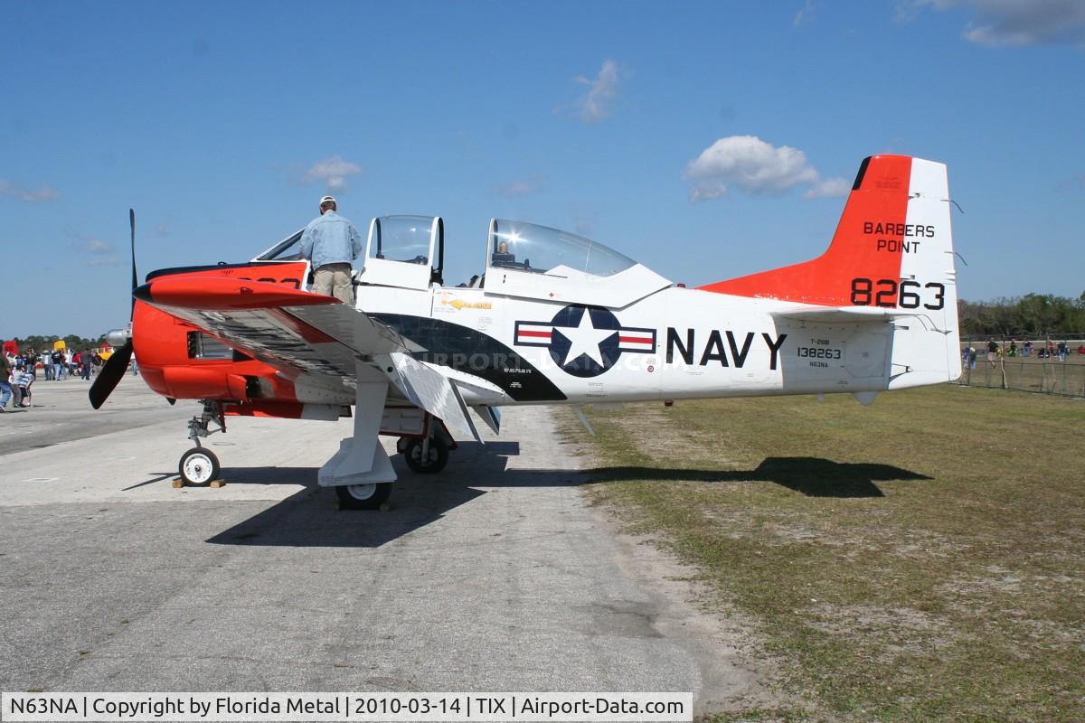 N63NA, 1955 North American T-28B C/N 138263, T-28B