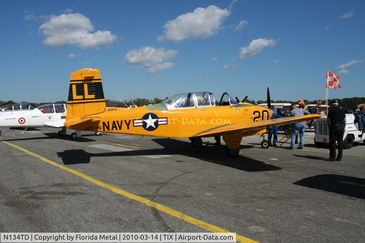 N134TD, Beech T-34B C/N BG-79, T-34B